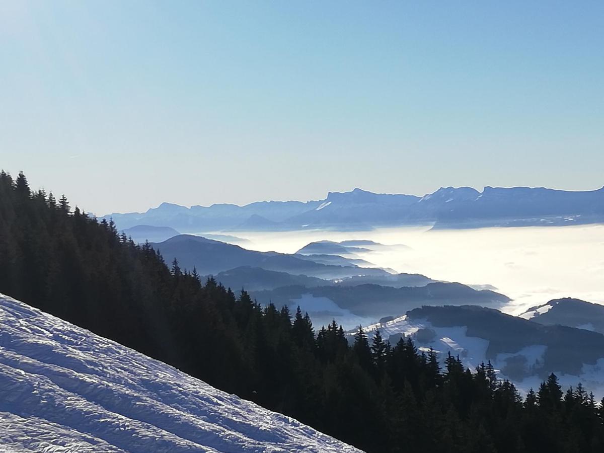 Eco-Logis Mad'In Belledonne Bed & Breakfast Theys Eksteriør bilde